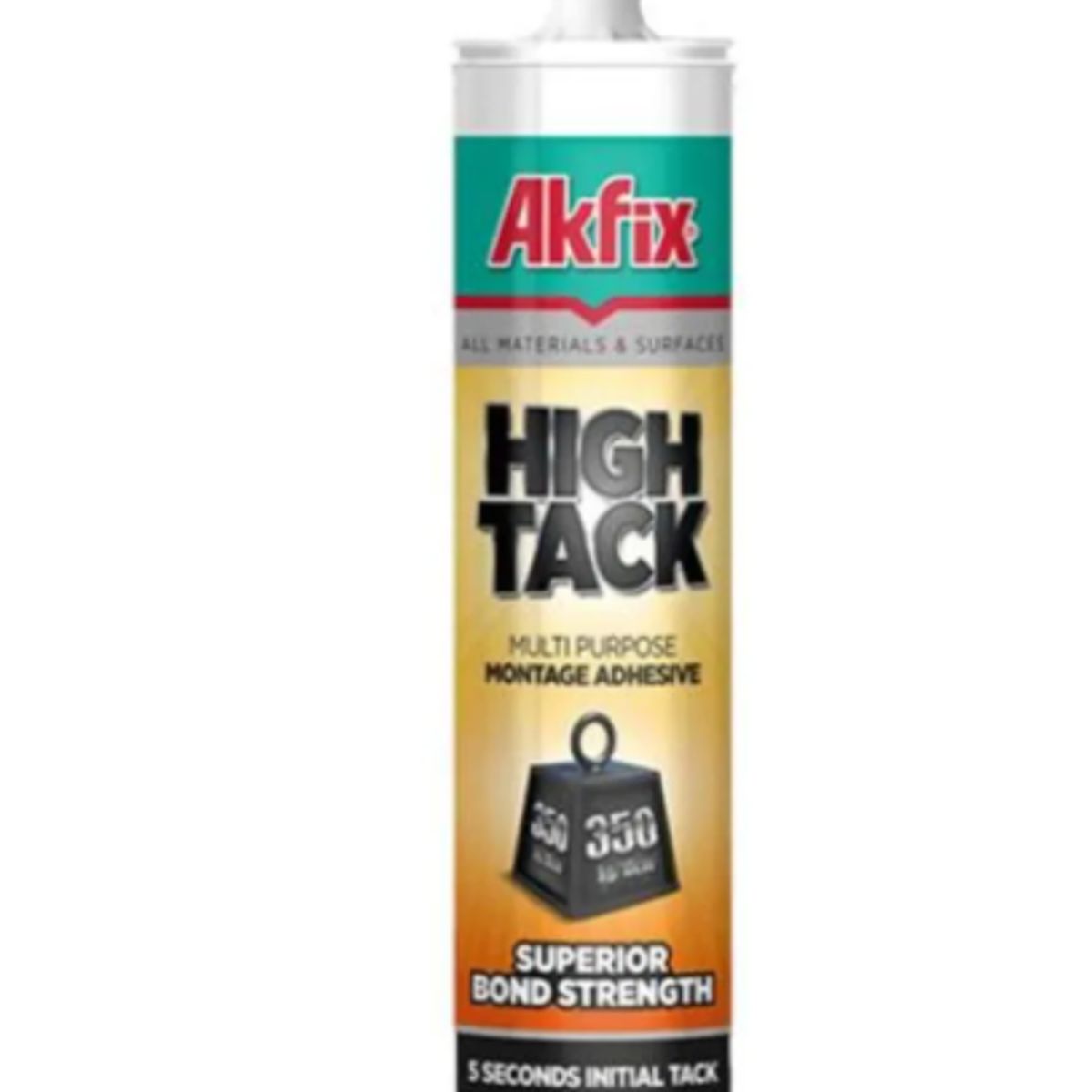 AKFIX - Adhesivo Montaje Extra Fuerte High Tack Blanco 290 Ml. Akfix