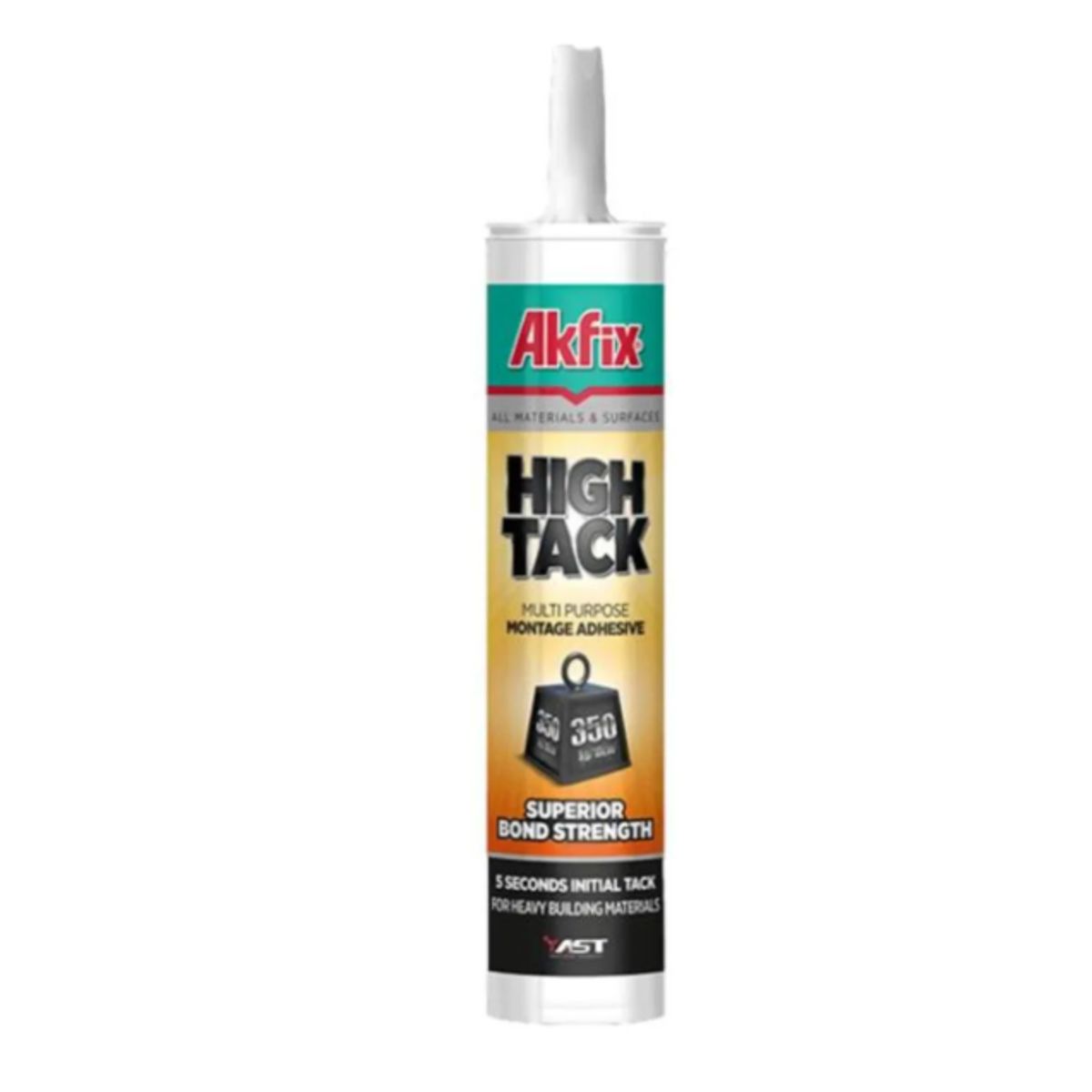 AKFIX - Adhesivo Montaje Extra Fuerte High Tack Blanco 290 Ml. Akfix