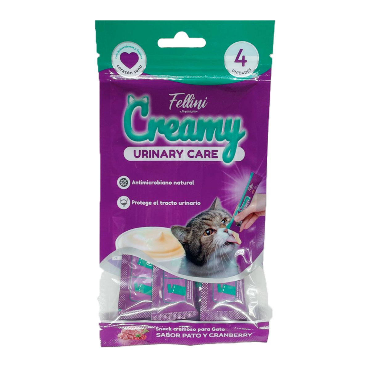 TRAPER - Fellini Creamy Urinary Care Pato y Cranberry 48 tubos