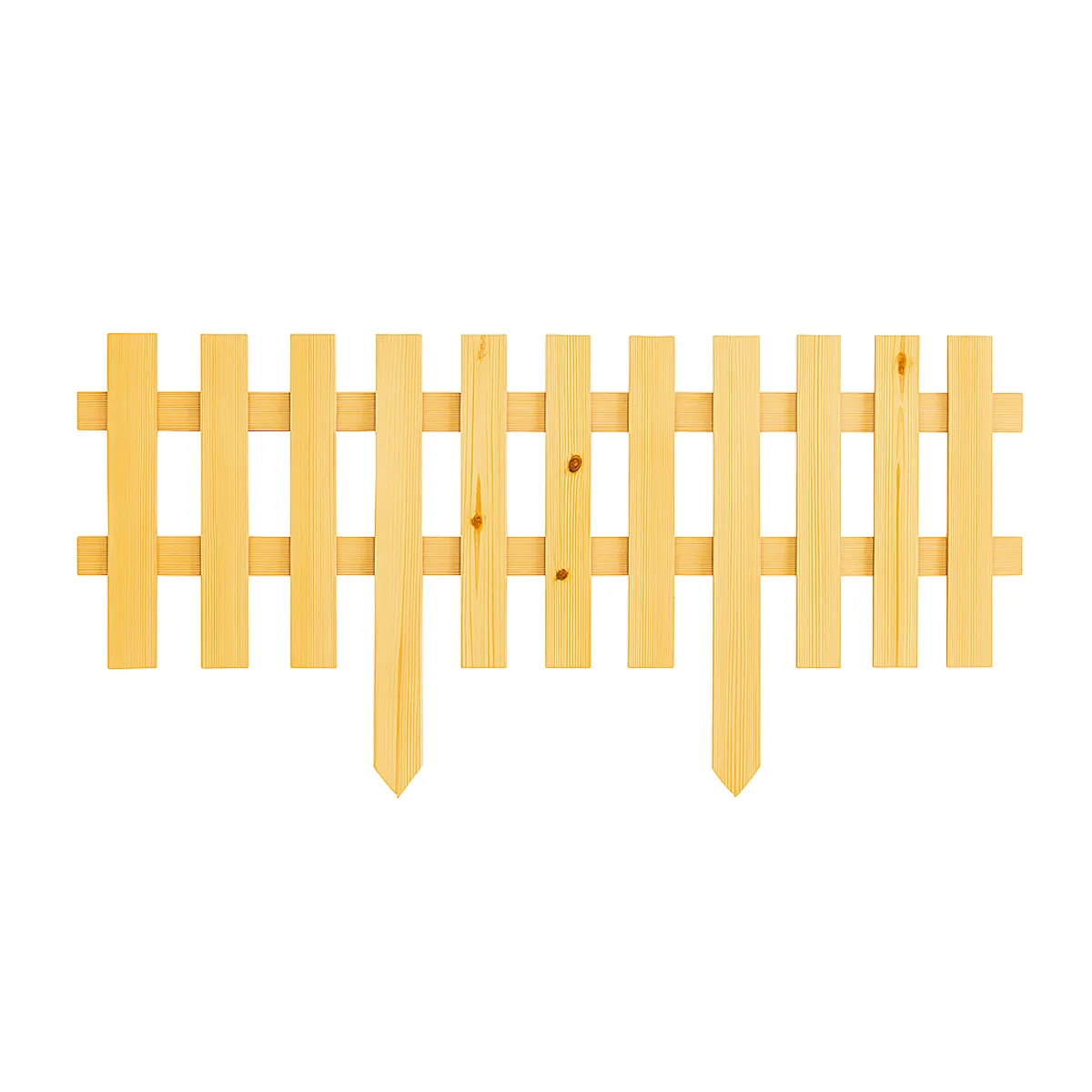 GENERICO - Pack 5 UN. Cerco de Madera Pintable 40 x 100 cm.