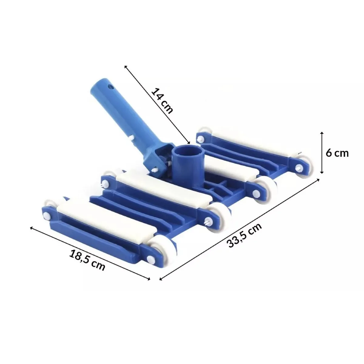 UNIVERSAL - Aspiradora Limpia Fondo Piscina 8 Ruedas Piscinas