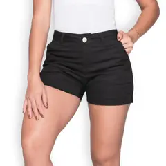 TRUCCOS JEANS - Short Mujer Elasticado - Rosa o Negro Colombiano T32029052