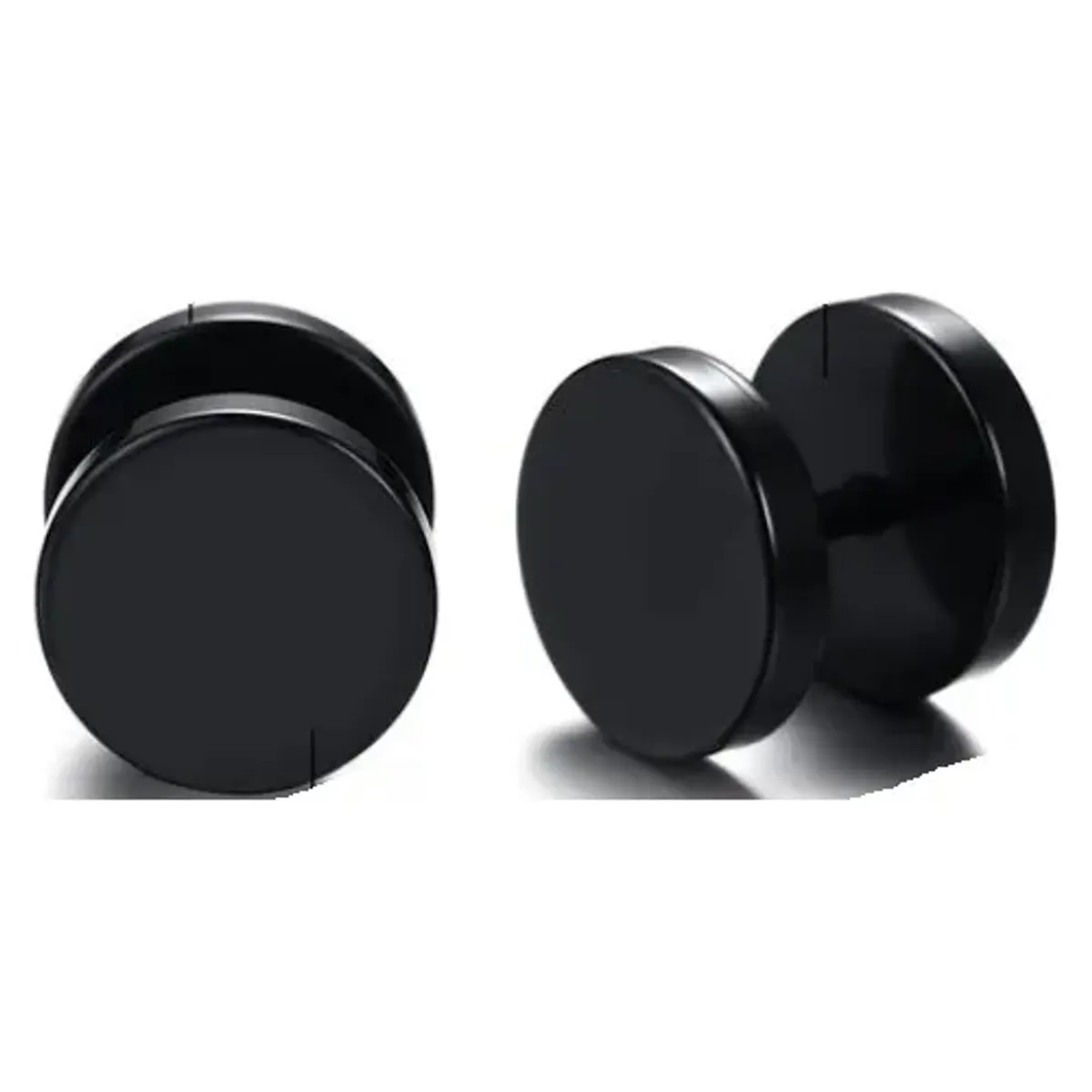 GENERICO - Aros Tipo Punk Black Rock Hombre Mujer Moda Royal Madriz