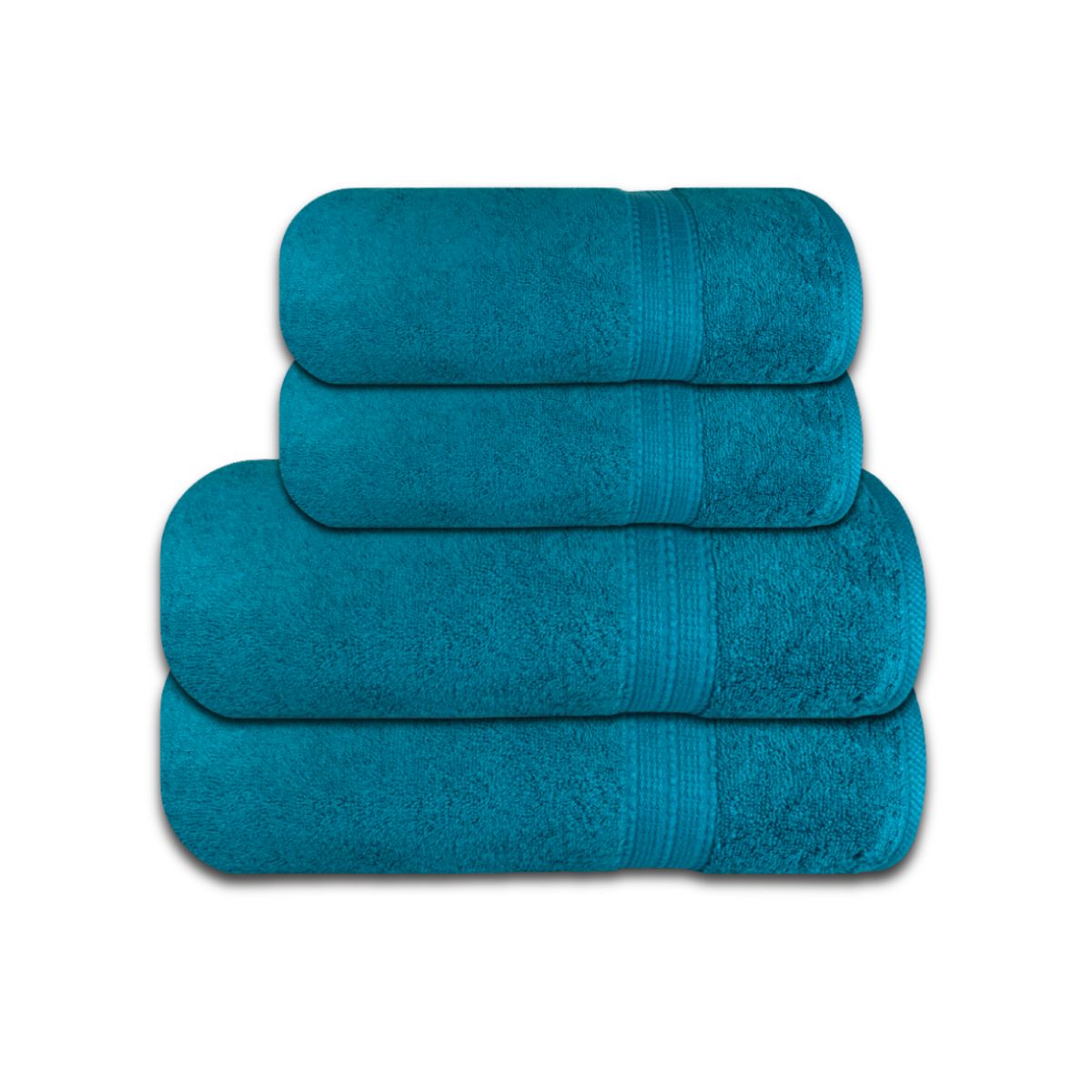 CHITECO - Pack 4 Toallas Chiteco (by Lourdes) 500g Baño y Manos Verde Esmeralda