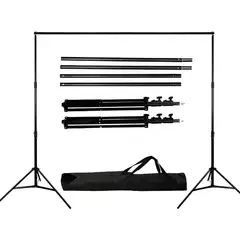 GENERICO - Porta Telón Frotografico Para Chroma Key Kit De Soporte