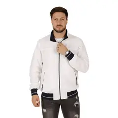 D'JOE - Cortavientos Impermeable Hombre Sin Gorro