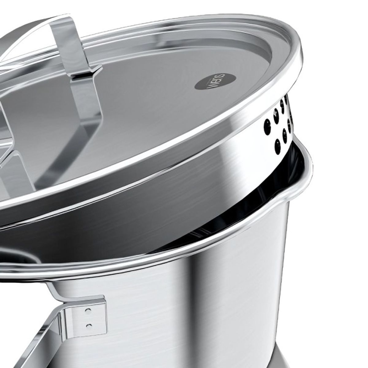 WENS - Batería de Cocina Wens Acero Inoxidable 6 Pcs