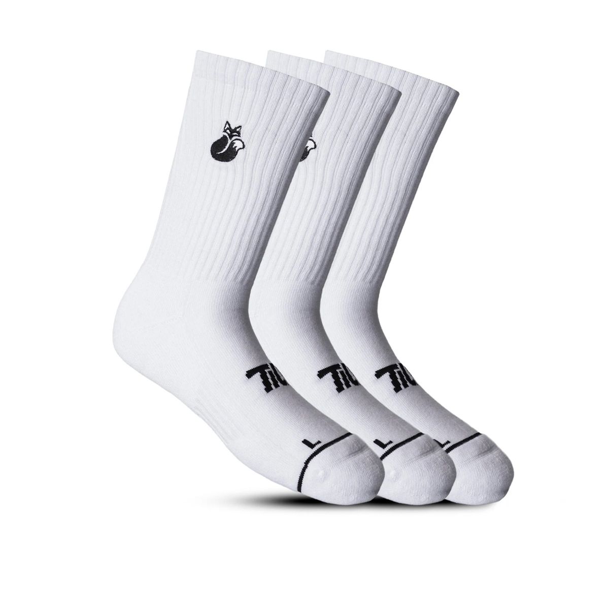 TILKI - Calcetin Tilki MF14 Comfort Blanco Pack X3 Tenis Padel