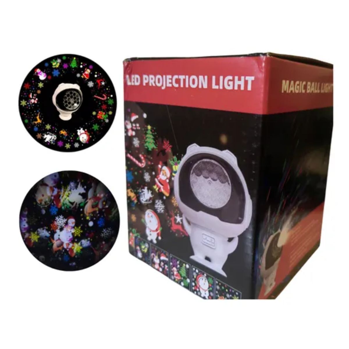 GENERICO - Proyector Astronauta Robot Navidad Lámpara Navidad Luz Led