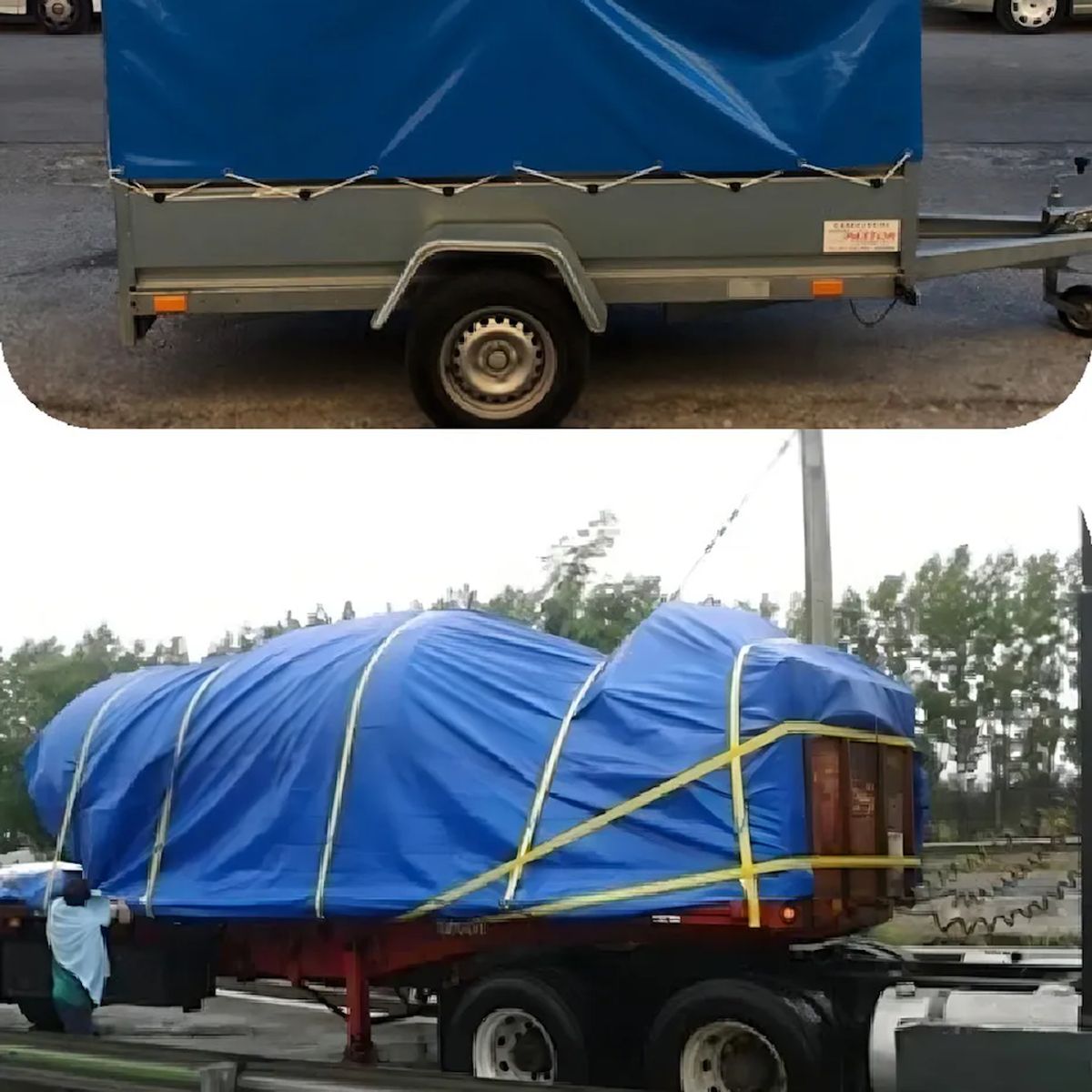 Lona Cobertor Toldo Multiusos Impermeable 6 X 8 Metros, marca GENERICO - Foto 2