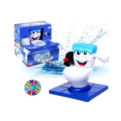JUGUETERIA - Juguete de inodoro de plástico con spray de agua divertido y bromas