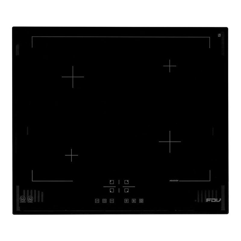 FDV - Encimera FDV Deluxe Induccion 4 Black
