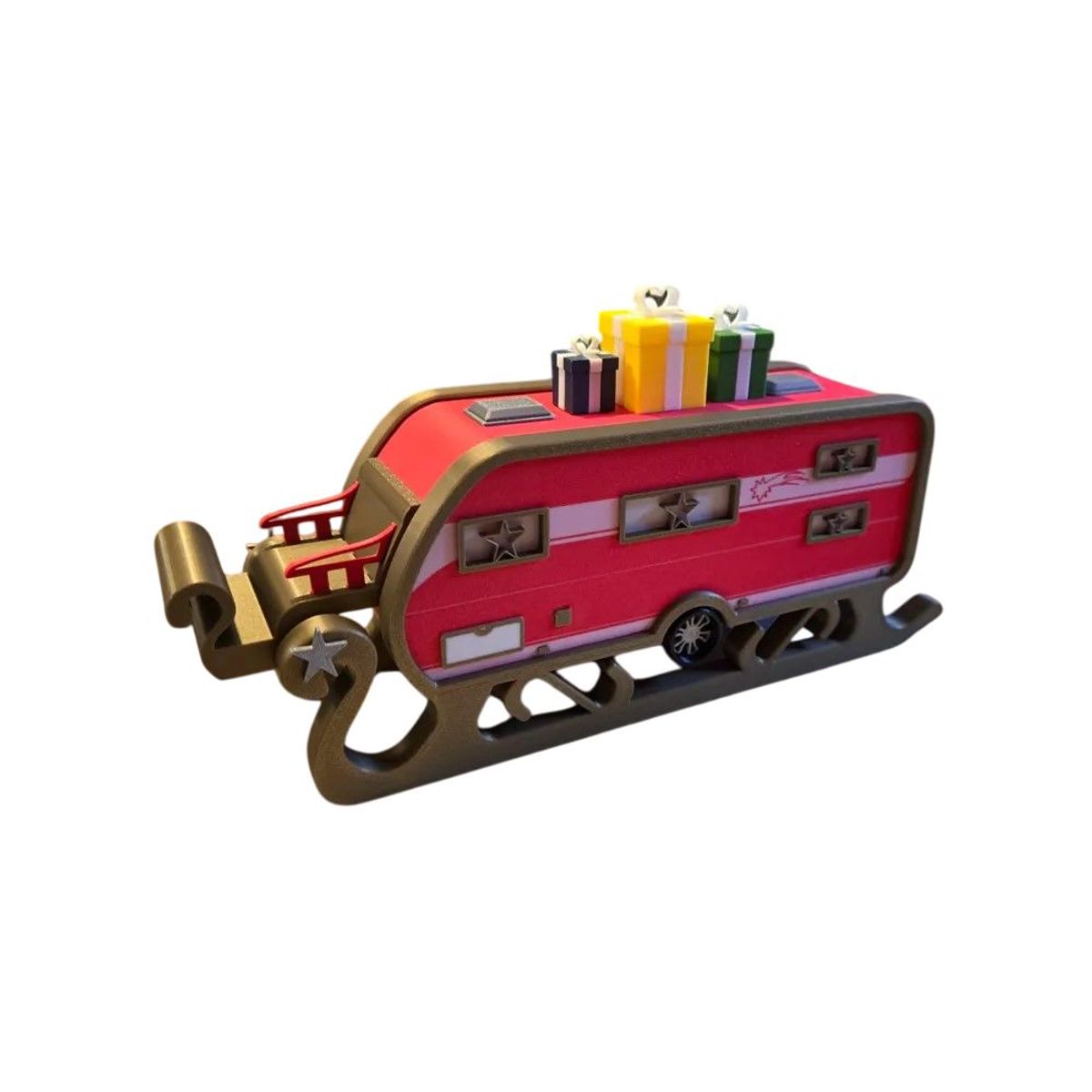 GENERICO - Caravana de Santa Claus- Figura 3d