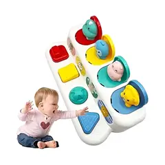 GENERICO - Juguete educativo interactivo de desarrollo colorido para niños y niñas