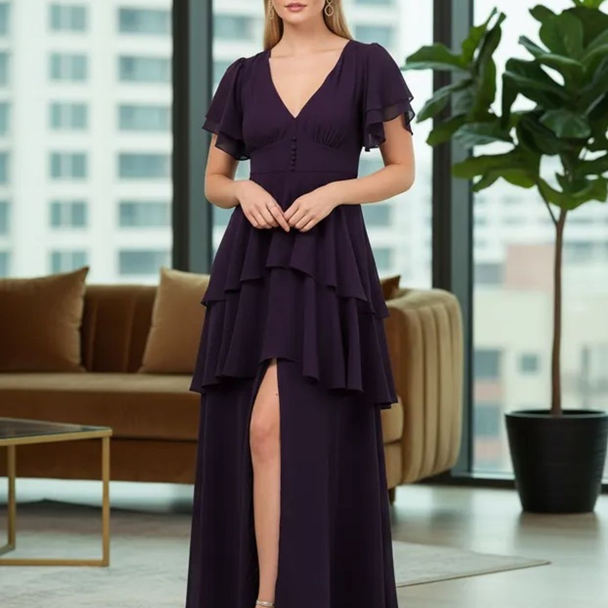 LUNA - VESTIDO DE FIESTA COLUMBA