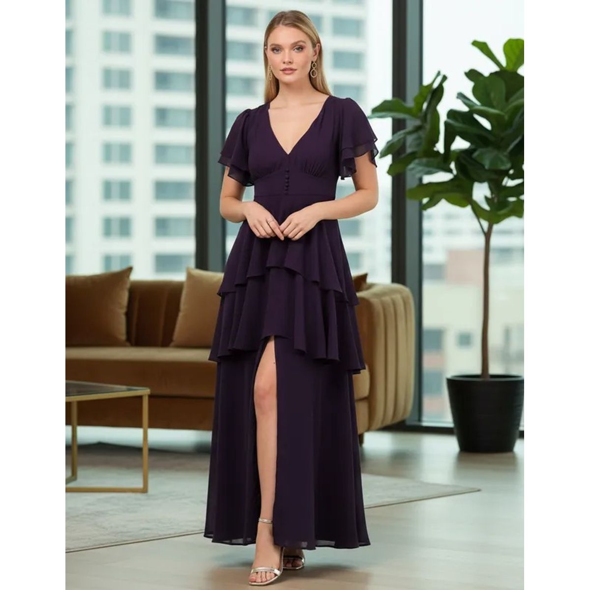 LUNA - VESTIDO DE FIESTA COLUMBA