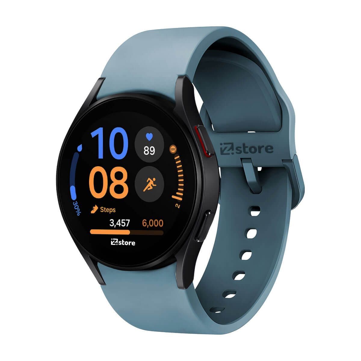 SAMSUNG - Samsung Galaxy Watch6 40mm - Negro Correa Celeste - Reacondicionado