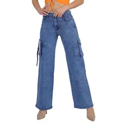 GENERAL - Jeans Cargo Mujer J9056