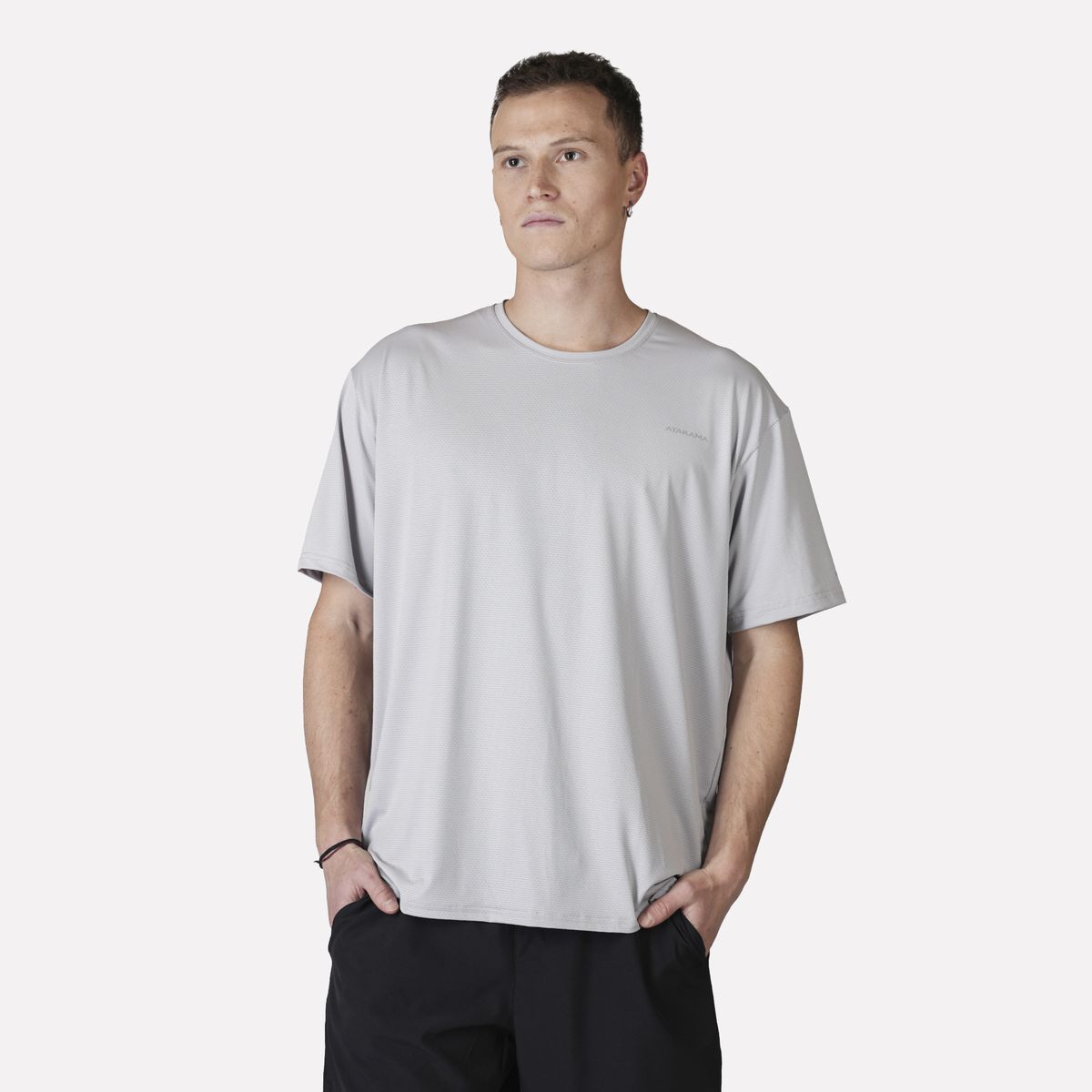 ATAKAMA OUTDOOR - Polera Deportiva Hombre Dinámica Dry Core Atakama Outdoor