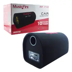 GENERICO - Bazooka de 10 pulgadas, 12(volt), 1800Watt, Musicfire.