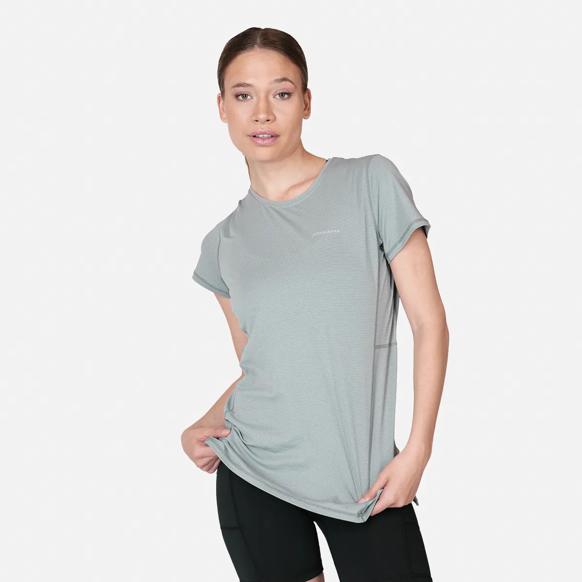 ATAKAMA OUTDOOR - Polera Deportiva Mujer Dinámica Dry Core Atakama Outdoor