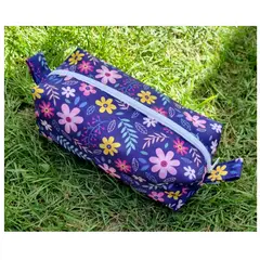 EL ESPACIO DE TOMMY - Neceser estuche morado flores