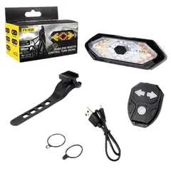 KINDA NICE - Intermitentes De Bicicleta Con Carga Usb Luz Trasera