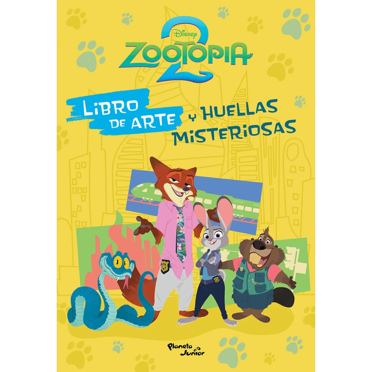 PLANETA JUNIOR - Zootopia 2. Libro De Arte Y Huellas Misteriosas