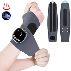 GENERICO - Estimulador Tens Masajeador Manos Muscular Tunel Carpiano Muñequera Alivo Dolor
