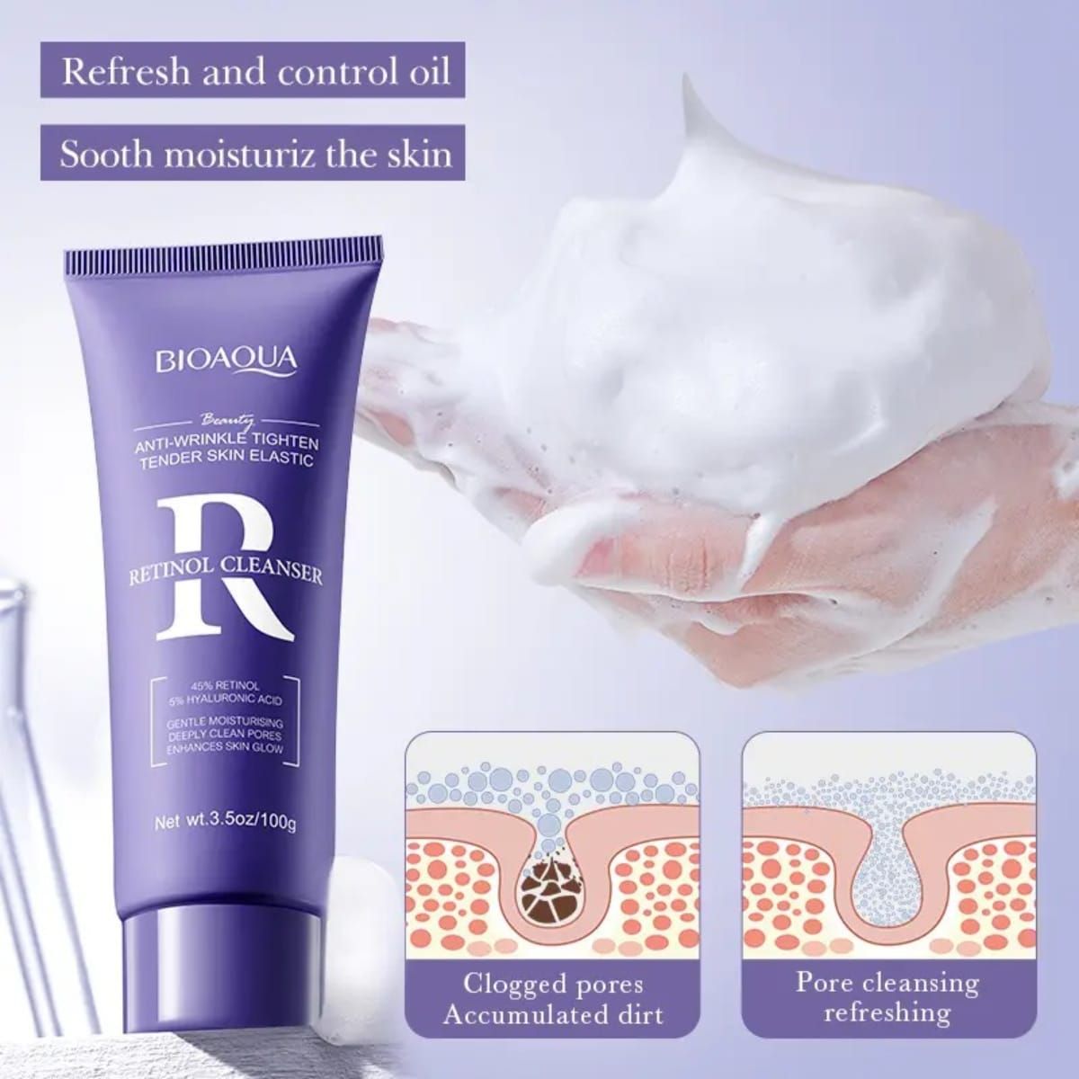 GENERICO - Limpiador Facial Firmeza y Luminosidad Retinol