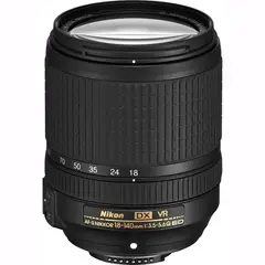 NIKON - - AF-S DX NIKKOR 18-140mm f35-56G ED VR Zoom Lente - Como Nuevo