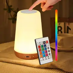 GENERICO - Luz Nocturna Para Bebés Sensible Al Tacto Con Control Remoto