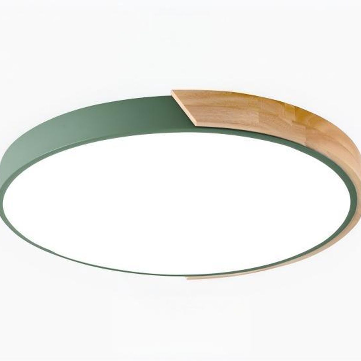 UMEXUS - Lámpara de Techo Moderna 30cm Redondo - Verde