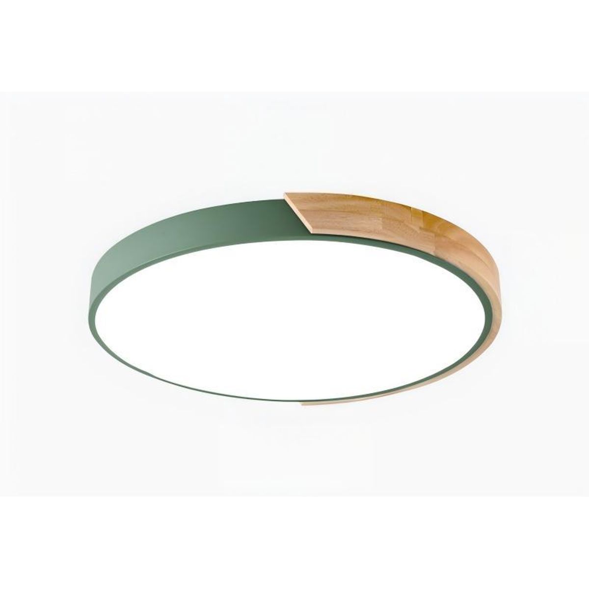 UMEXUS - Lámpara de Techo Moderna 30cm Redondo - Verde