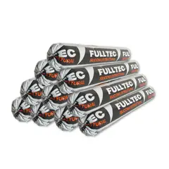 FULLTEC - 10x Silicona Estructural Negro 600ml