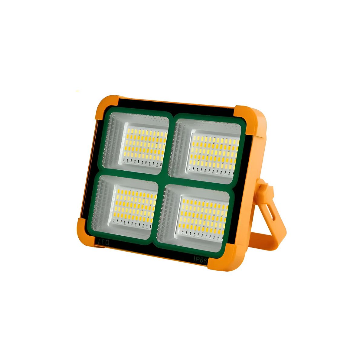 GENERICO - Foco Led Solar Recargable 1000w Emergencia Y Camping Naranja Naranja