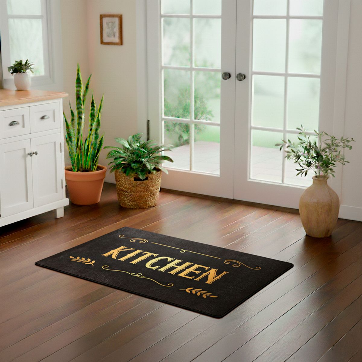 DIB - Limpiapiés Kitchen Gold Design 45X75 Da001