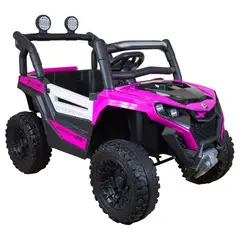 BEBESIT - Auto Eléctrico Buggy Adventurer Niñas Infantil Rosado