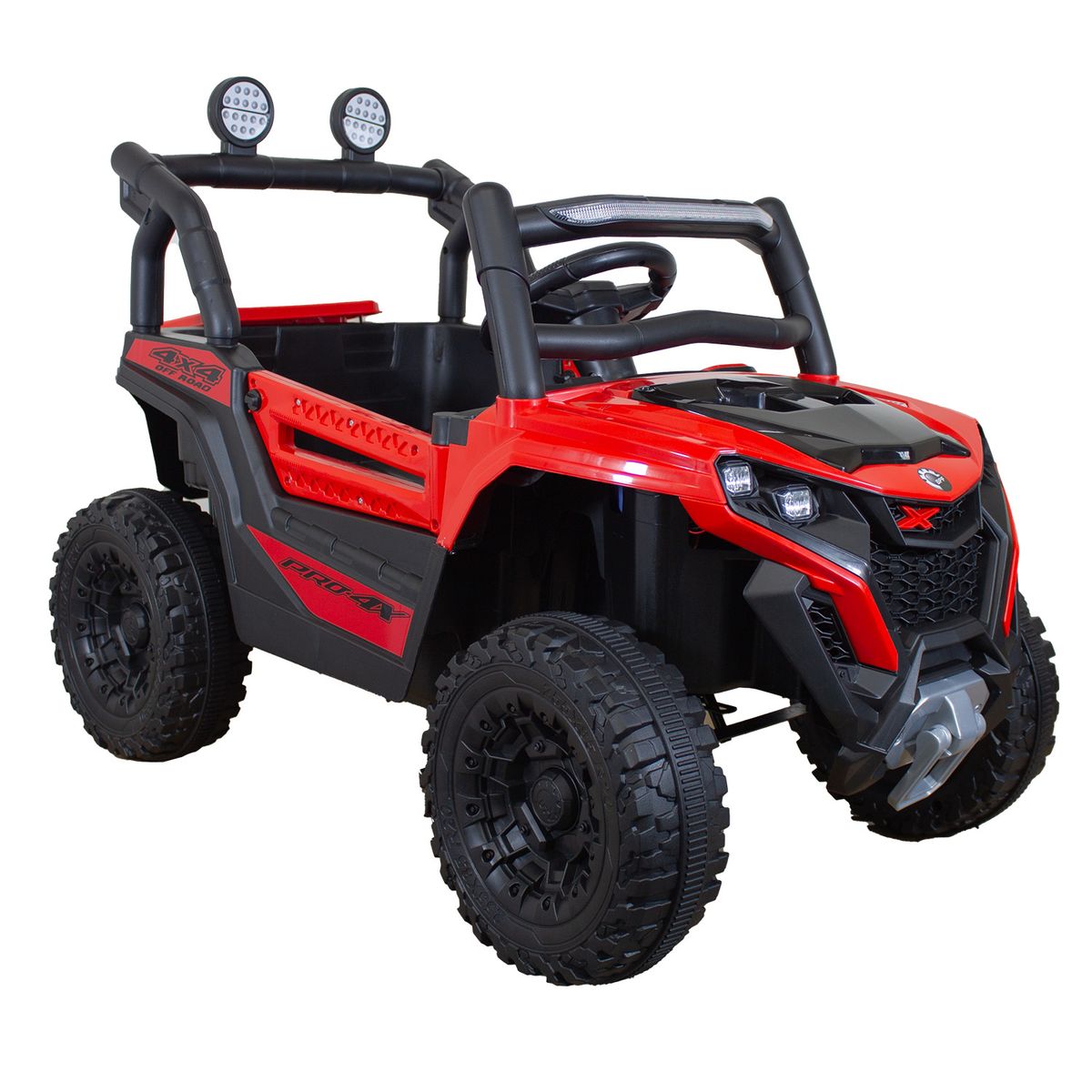 BEBESIT - Auto Eléctrico Buggy Adventurer Niñas Niños Infantil Rojo