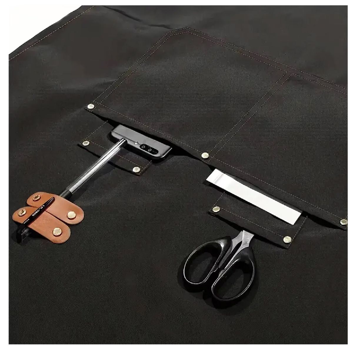 OFERTABKN - Delantal Cocina Clasica Impermeable Perchera Restaurante