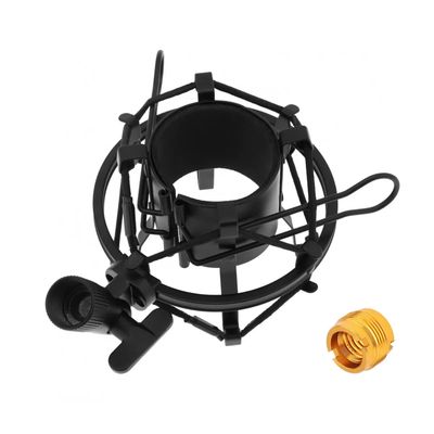 Imagen 2 del producto Soporte Araña Universal Para Micrófono Condensador Ajustable Negro