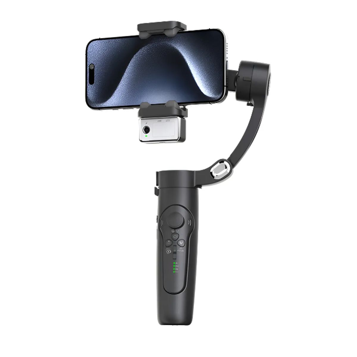 GENERICO - Estabilizador De Vlogging Portátil Plegable 3 Ejes De Móvil