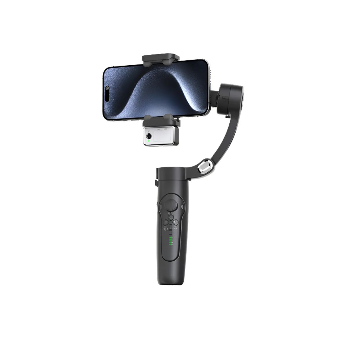 GENERICO - Estabilizador De Vlogging Portátil Plegable 3 Ejes De Móvil