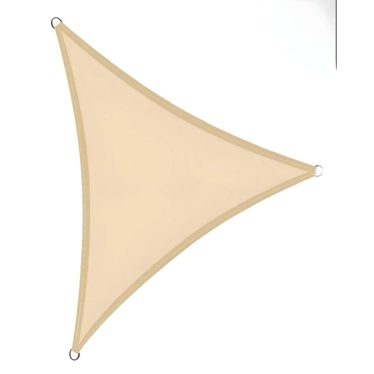 GENERICO - TOLDO DE LONA 5M TRIANGULAR - VELA PARA SOMBRA PERMEABLE - ALTA COBERTURA