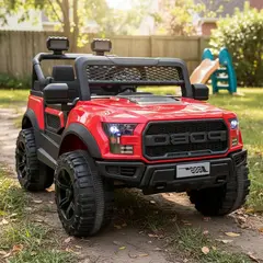 BEBESIT - Camioneta Eléctrica FullExpedition Niños Niñas Infantil Rojo