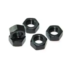 METALFER - Tuerca Hexagonal Negra 1" 100 Unidades