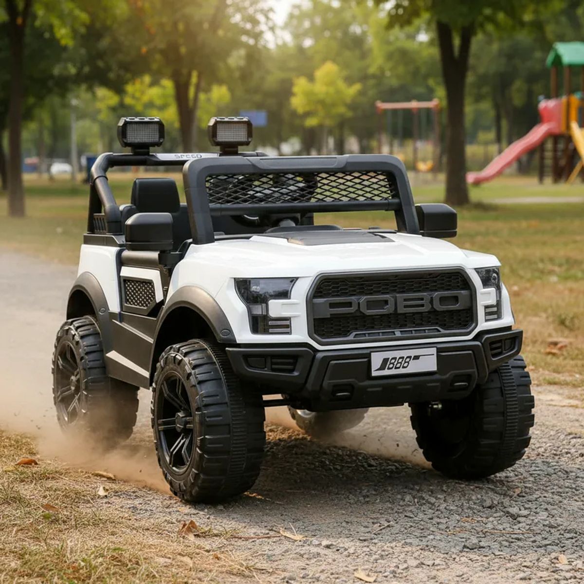 BEBESIT - Camioneta Eléctrica FullExpedition Niño Niño Infantil Blanco