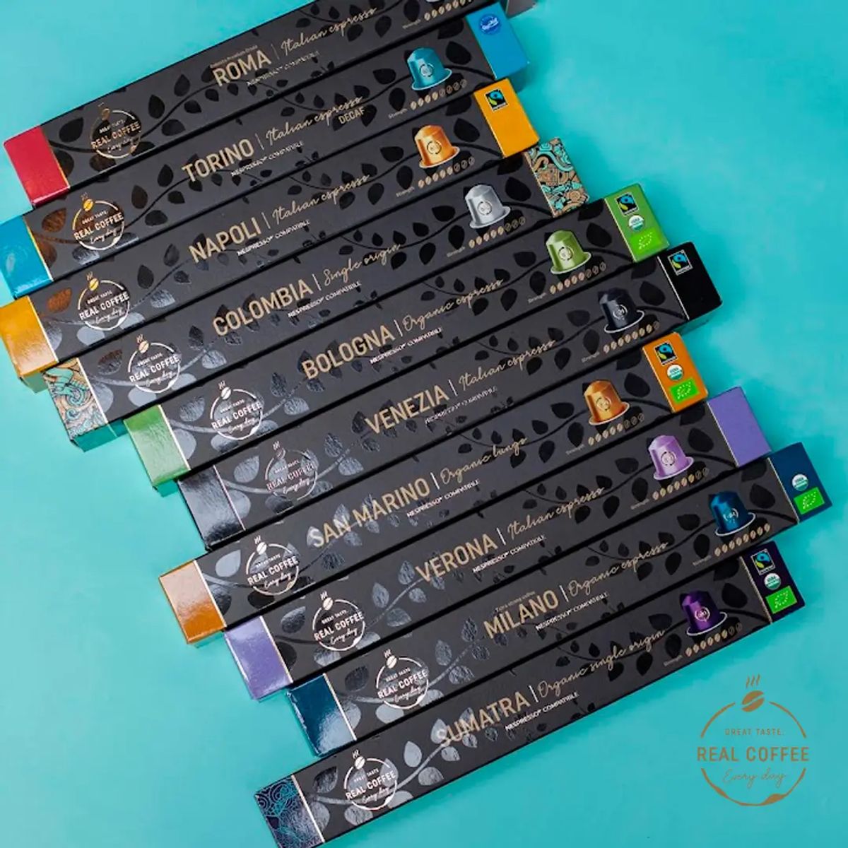 REAL COFFEE - Mini Pack 30 Cápsulas Café