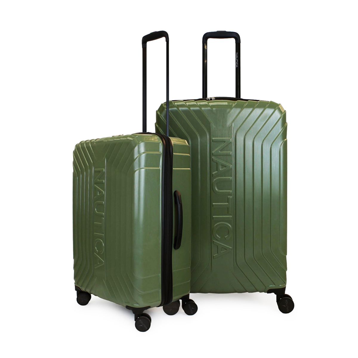 NAUTICA - Pack 2 maletas M+L Nautica San Blas 20k  y  23K verde