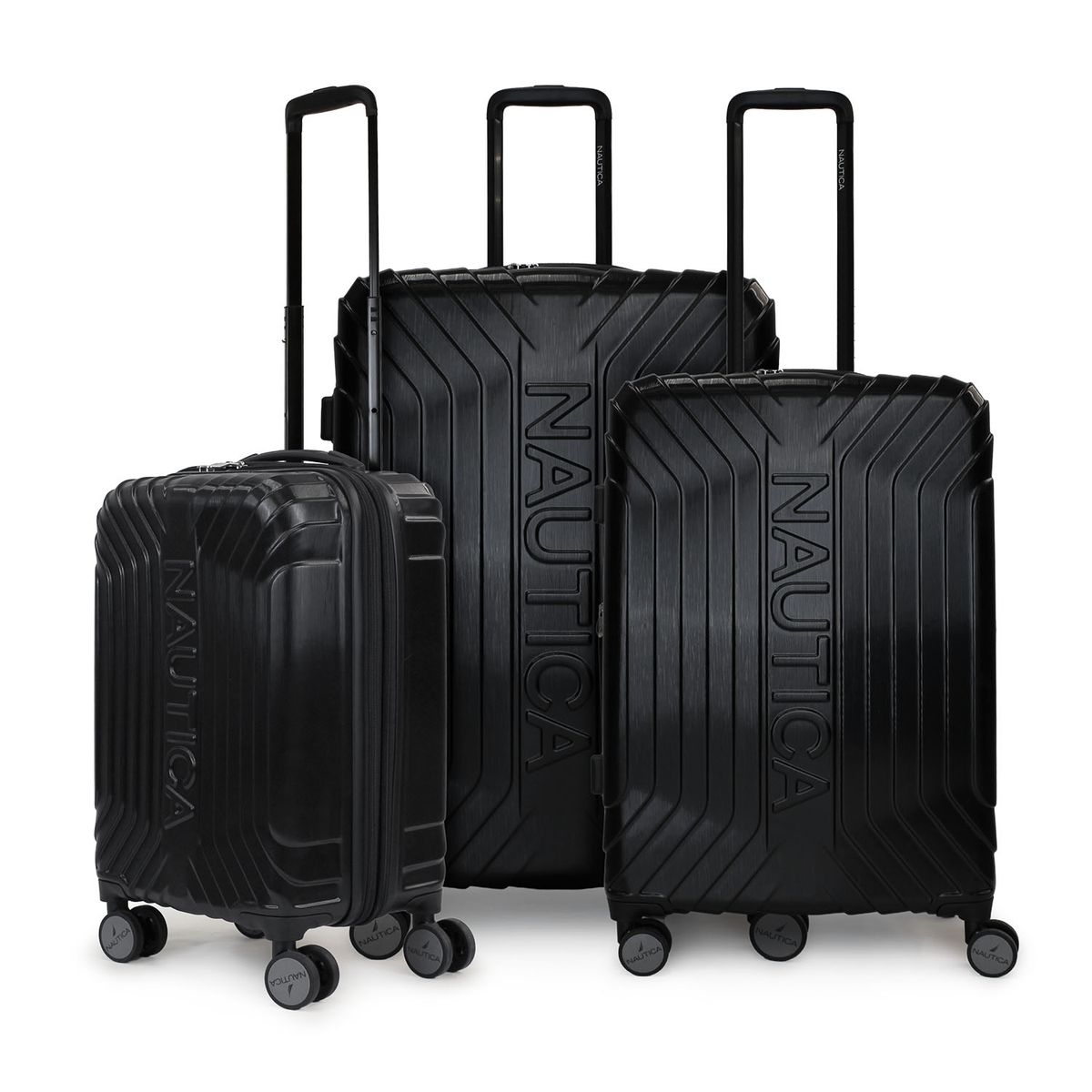 NAUTICA - Set de 3 maletas San Blas S+M+L Nautica negro
